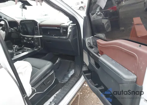 2022 Ford F-150 Lariat z USA, uszkodzony, nr VIN 1FTFW1E88NKE03197